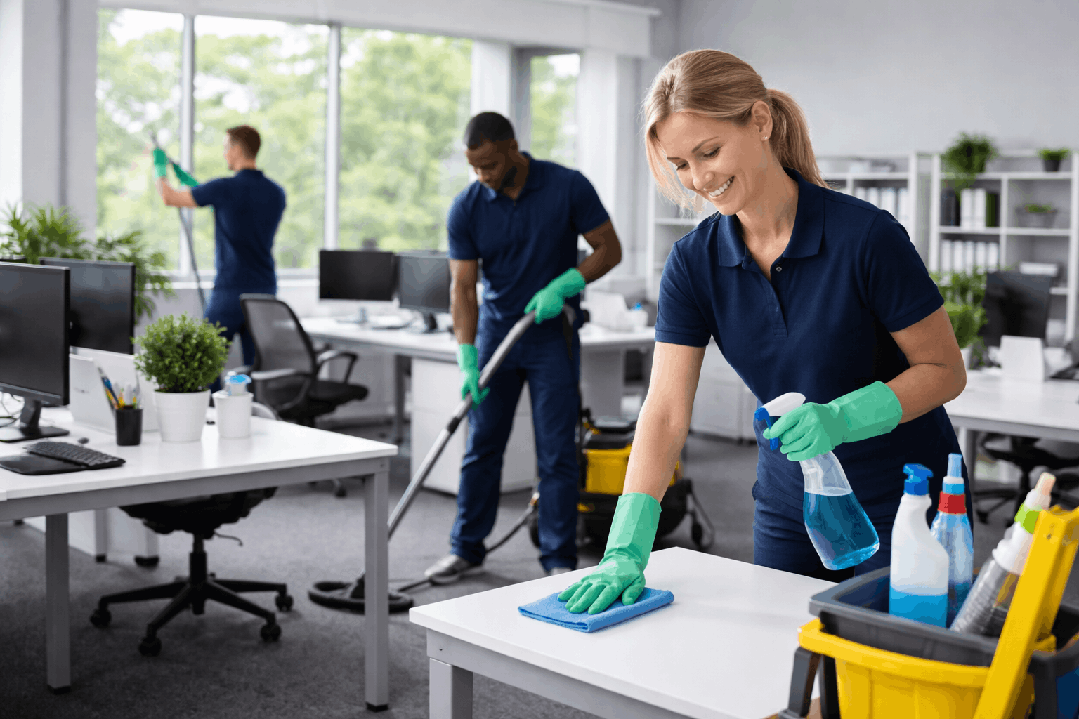 commercial cleaners hurstville